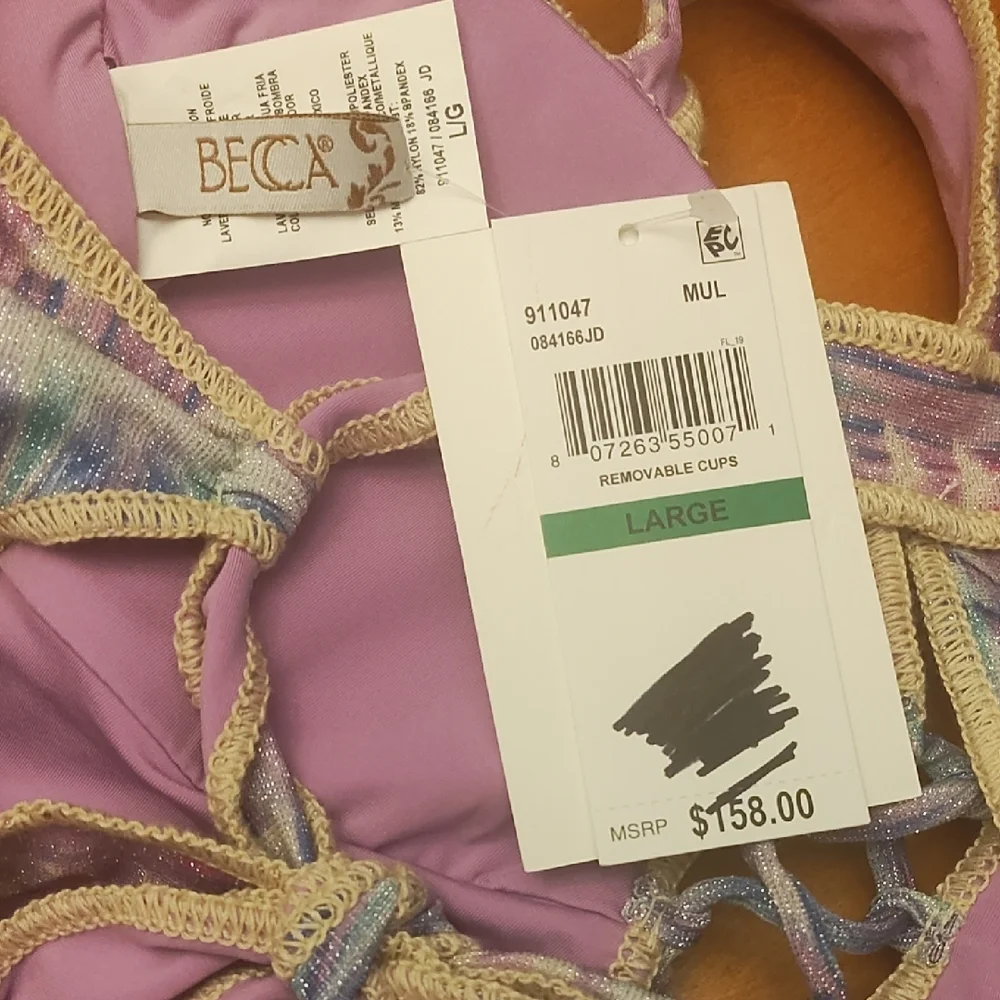 Colorful Patterned One-Piece Swimsuit - Picture 4 of 7